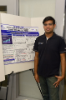 Swetank Kumar Saha (PhD candidate) presents "A First Look at TCP Performance in Indoor IEEE 802.11ad WLANs". Swetank's PhD advisor is Dimitrios Koutsonikolas. Photo credit: Ken Smith