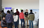 Students describe their work at SEAS Student Poster Competition '13, April 3, 2013. Photo credit: Ken Smith