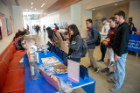 New this year, freshmen, sophomores, juniors and graduate students who attended the Expo and interacted with the students were entered into a raffle to receive a wide variety of prizes.
