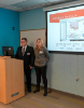 Students present their EAS 199 project.