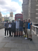 The students visited London as part of UB’s School of Engineering and Applied Sciences - Swansea Study Abroad program. From left are Peter Bui, Emily Segelhurst, Sakib Ahmed, Eric Forrest, Alex Dunn, Leo Chen, Daniel Cannon and Anthony Destaso.