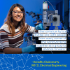 Anindita Chakravarty is graduating with her master's degree in electrical engineering and will be continuing on for her PhD.