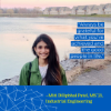 Miti Dilipbhai Patel is graduating with her master's degree in industrial engineering.