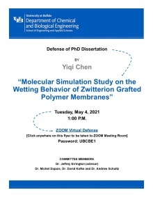 PhD Defense Flyer - Y. Chen. 