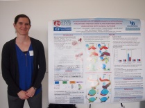 Zoom image: Nicole Varble presenting at competition 