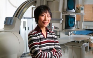 Hui Meng at Toshiba Stroke Research Center. 