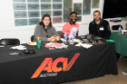 The ACV Auctions delegation at UB Hacking '18, November 3, 2018. Photo credit: Ken Smith