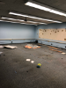 June 14, 2019. UB Facilities Moving Services has cleared out all the obsolete desks.