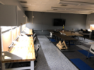 November 8, 2019. Millington-Lockwood's finished installation of the Mayline TechWorks lab benches gives the lab an entirely different look and feel. The butcher's block work surfaces and under-cabinet lighting turn the lab into a professional workspace.