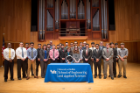 Mechanical engineers inducted into the Order of the Engineer.