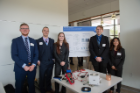 Over 115 engineering projects were presented by students from throughout the School of Engineering and Applied Sciences in the 2018 Senior Design Expo held on May 11.