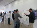Sixteen students participated in the annual Graduate Student Poster Competition on April 2, 2019.