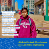 Shahabaj Dastagir Mundaganur is receiving his master's degree in electrical engineering.