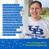 Lucas Lassinger is receiving his bachelor's in biomedical engineering.