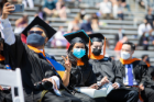 This year's Graduate Commencement Ceremony for the School of Engineering and Applied Sciences (SEAS) was held on May 14, 2021 in person at the UB Stadium as well as virtually for students unable to attend.
