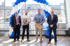 The Senior Teacher of the Year Award went to Mark Ehrensberger (Biomedical Engineering) and Oliver Kennedy (Computer Science and Engineering).
