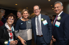 From left, Judy Feldman, Liesl Folks, Scott Terhaar and Dave Janca celebrate ValueCentric's Corporate Partner of the Year award.