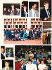 Various, 1989; Topleft: Warren Thomas/Rajan Batta, others; middle top: Joe Sharit; top right: Mark Karwan, middle some of UG Class of 1989 (Ann Bisantz in middle –in the blue); to the right –Wayne Bialas; Lower left –Colin Drury