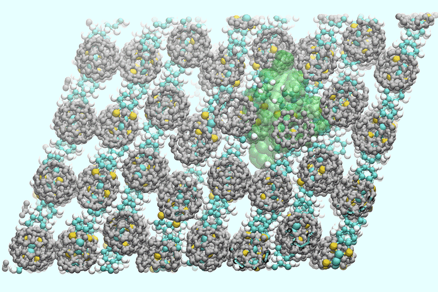 GIF of self-assembling molecular nanosheets.