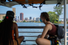 The Miss Buffalo cruise was open to new WiSE residential and commuter students, as well as faculty. Photo: Douglas Levere