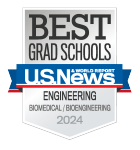 U.S. News and World Report Best Grad Schools Biomedical/Bioengineering 2024. 