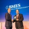 Jonathan Lovell receiving the Young Investigator Award at BMES. 