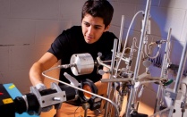 Phillip Tucciarone in lab. 