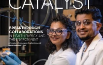 front page of the catalyst. 