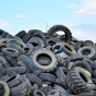 Pile of tires. 