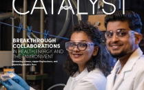 front page of the catalyst. 