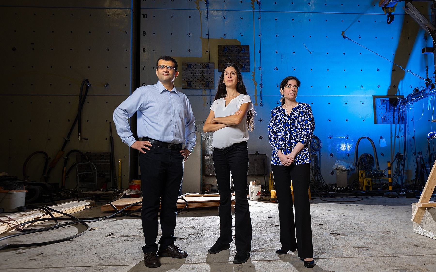 Ravi Ranade, Pinar Okumus and Negar Elhami-Khorasani. 