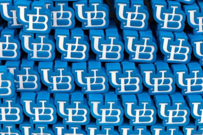 UB logos. 