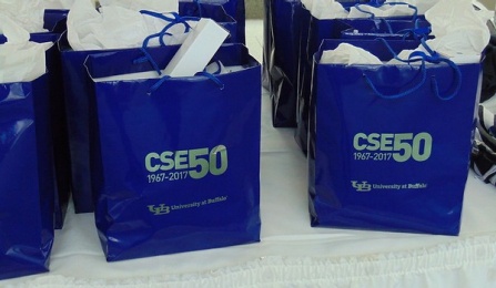 Zoom image: CSE 50th Anniversary gift bags