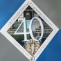Zoom image: CSE 40th Anniversary logo 
