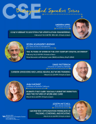 CSE Distinguished Speaker Series Poster 2021-2022. 