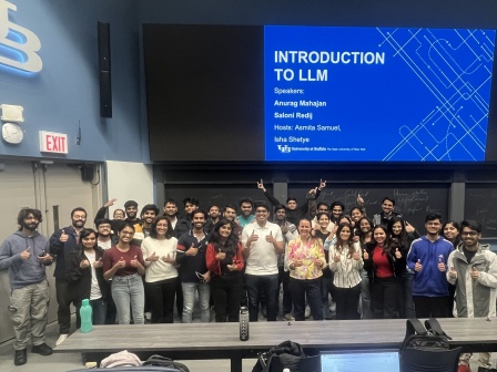 Computer Science and Engineering students are all smiles at CSE workshop.