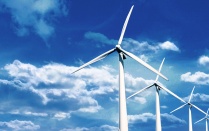 wind turbines. 