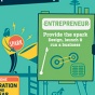 entrepreneurship info-graphic. 