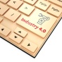 Keyboard with "Industry 4.0" on Enter button. 