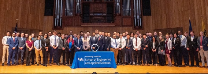 2020 Order of the Engineer Induction Ceremony - mechanical engineers. 