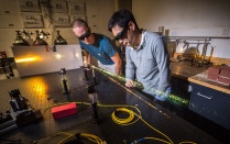 students doing research in Yoo lab. 