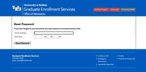 Zoom image: Screen shot of SEAS Slate login/account creation page. 