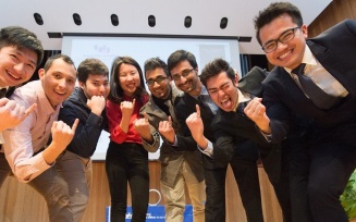 Undergrad students at the Order of the Engineer. 