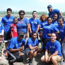 UB STEM group at the Tift Nature Preserve.