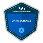 UB Data Science Micro-credential badge. 