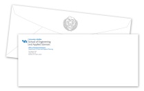 Sample of a UB branded envelopes. 