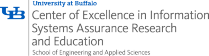 Center of Excellence in Information Systems Assurance Research and Education logo. 