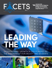 cover of Facets newsletter. 