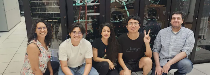 Monje Group members at the UB Center for Computational Research, Summer 2025. 
