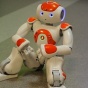 Zoom image: Aldebaran Robotics NAO robot in repose